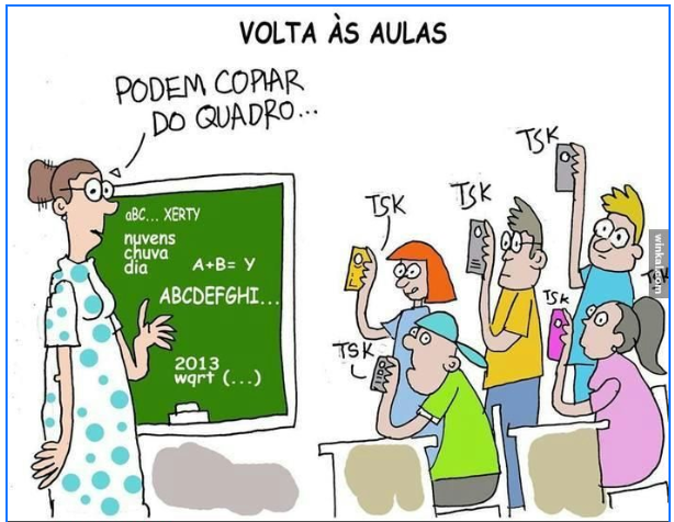 Desafio das aulas nos dias atuais.