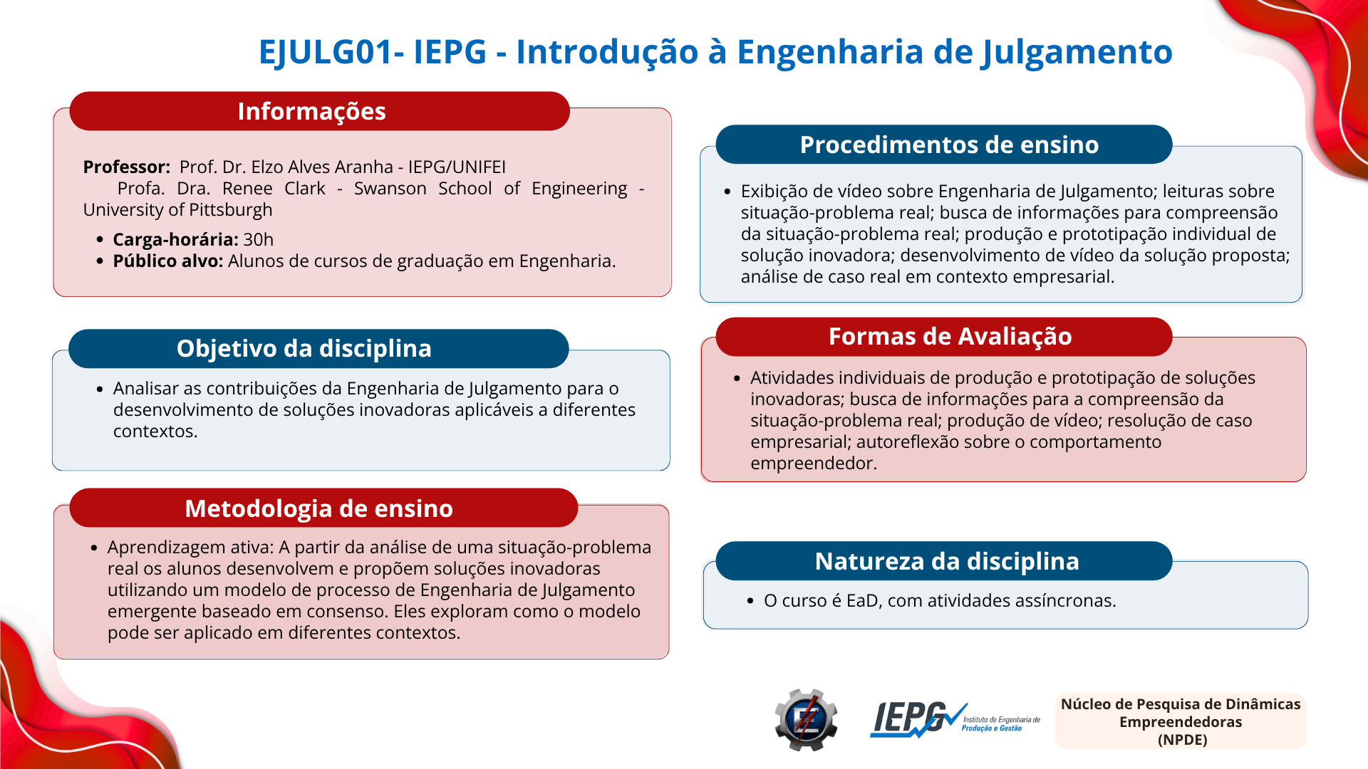 Informações do Curso